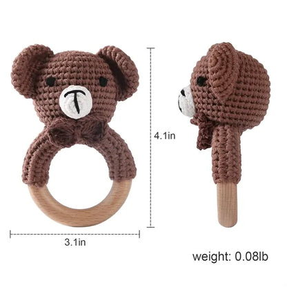 Wooden Baby Rattle