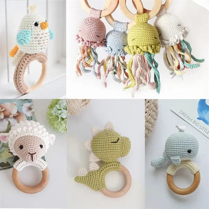 Wooden Baby Rattle