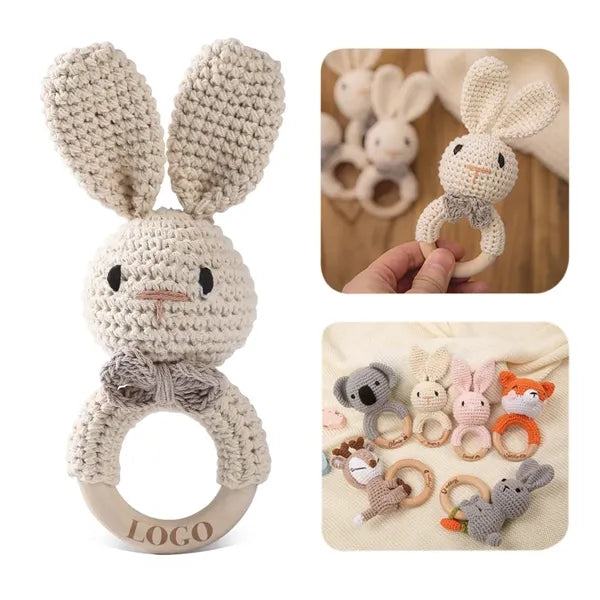 Wooden Baby Rattle