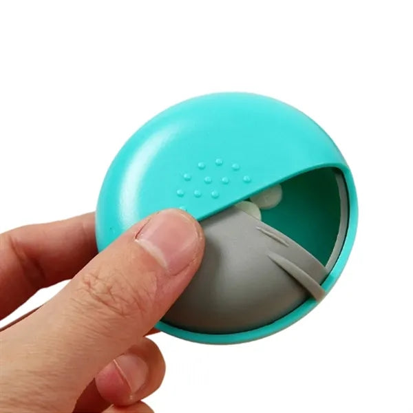 Round Rotating Pill Box