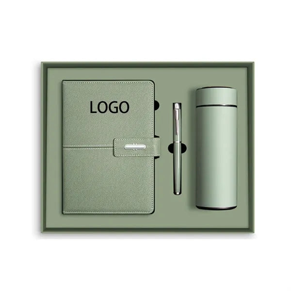 A5 Notepad Pen And Thermal Mug Set