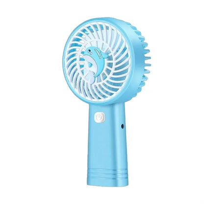 Usb Charging Portable Cartoon Handheld Fan
