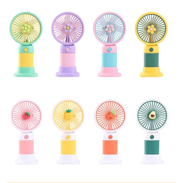 2-In-1 Fruit-Style Mini Fan