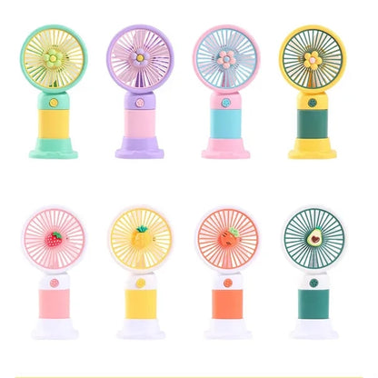 2-In-1 Fruit-Style Mini Fan