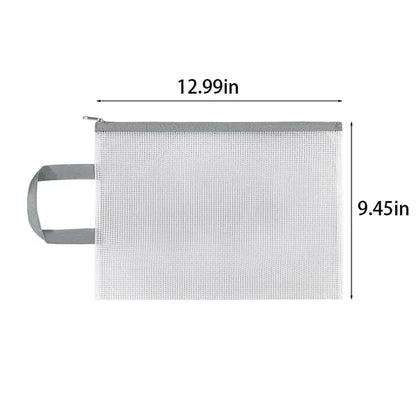Pvc Mesh Handheld Zipper Bag