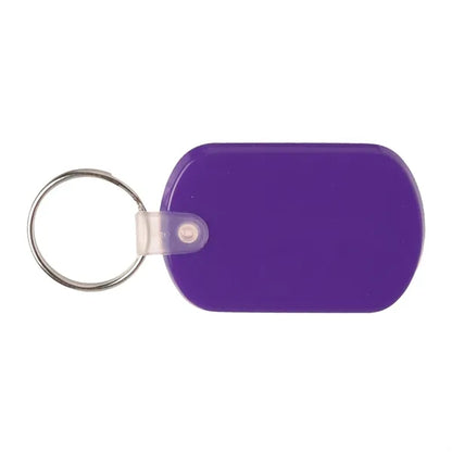 Soft Tag Flexible Plastic Keychains