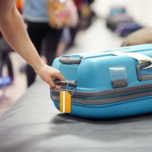 Durable Aluminum Alloy Luggage Tags Travel Suitcase ID Label