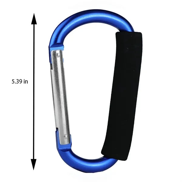 Large Foam Handle Carabiner Clips