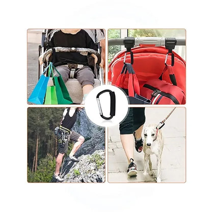 Large Foam Handle Carabiner Clips