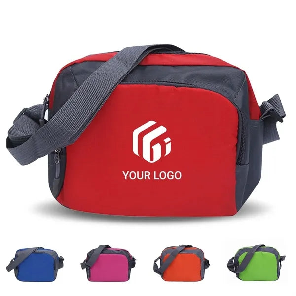 Waterproof Travel Oxford Crossbody Bag with Adjustable Strap