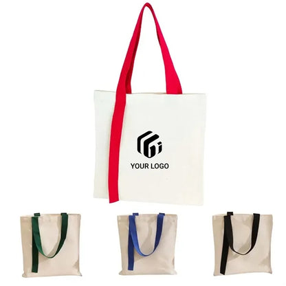 Eco-friendly Durable Grocery Shopping Beach Canvas Tote Bag