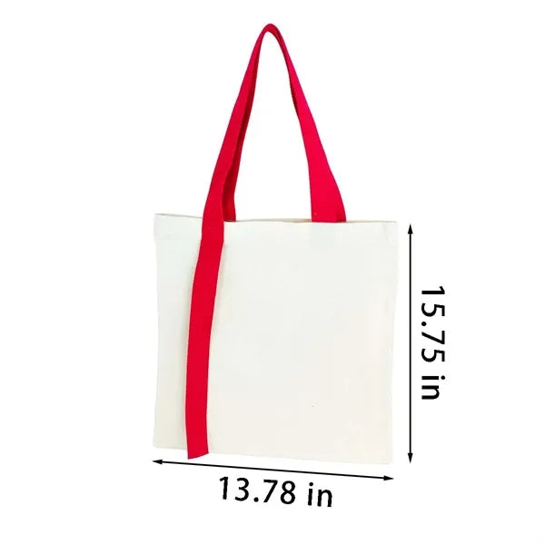 Eco-friendly Durable Grocery Shopping Beach Canvas Tote Bag