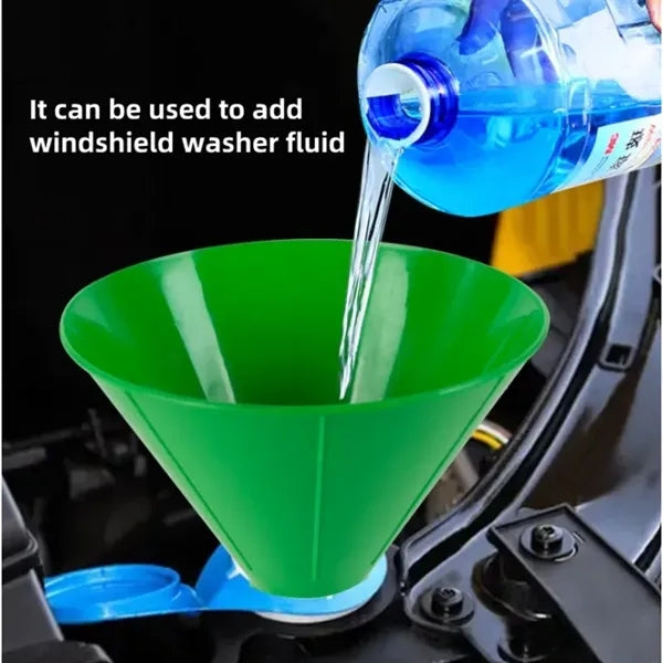 2 in 1 Funnel and Snow Scraper for Windshield Snow Removal