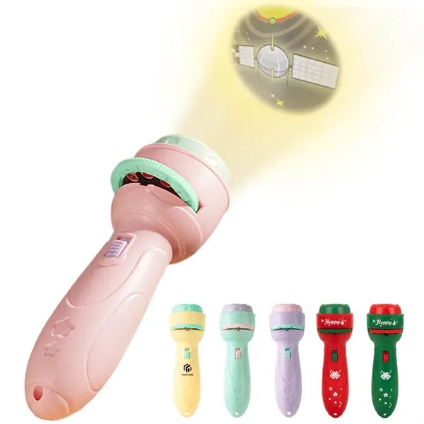 Kids early education birthday gifts projector flashlight toy
