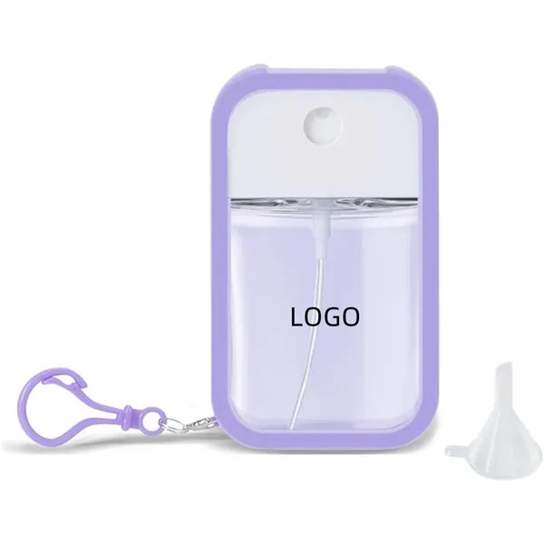 Portable Silicone-Sleeved 50ml Spray Bottle