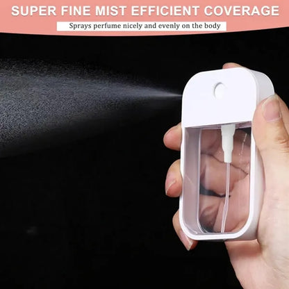 Portable Silicone-Sleeved 50ml Spray Bottle