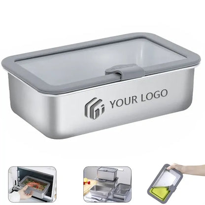 Work travel adult lunch containers stainless steel bento box
