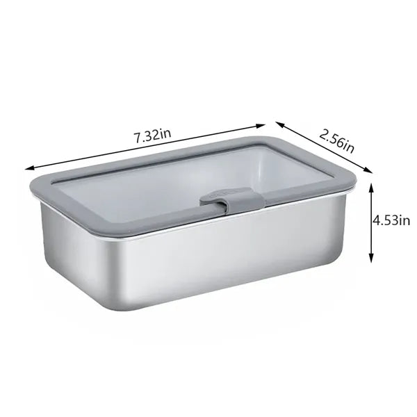 Work travel adult lunch containers stainless steel bento box