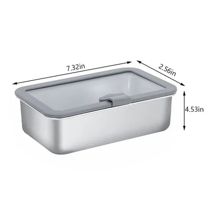 Work travel adult lunch containers stainless steel bento box