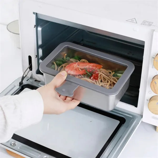 Work travel adult lunch containers stainless steel bento box