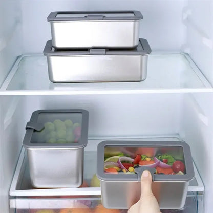 Work travel adult lunch containers stainless steel bento box
