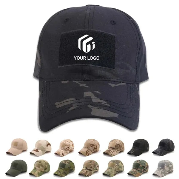 Outdoor camouflage military tactical cap truck baseball hat