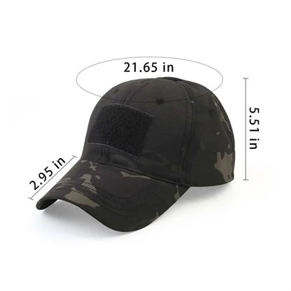Outdoor camouflage military tactical cap truck baseball hat
