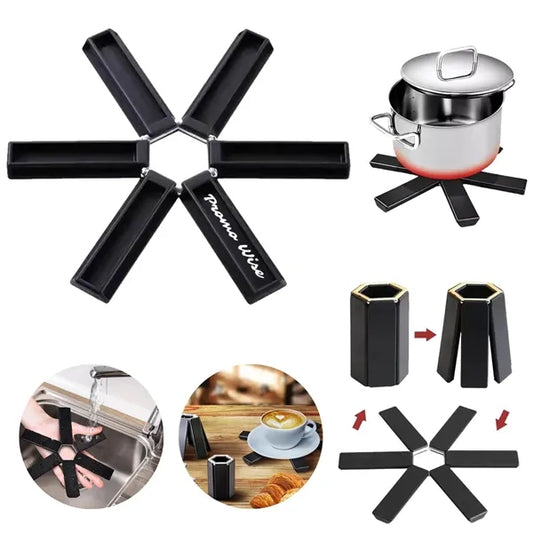 Foldable High Temperature Resistant Table Mat Tripod Set