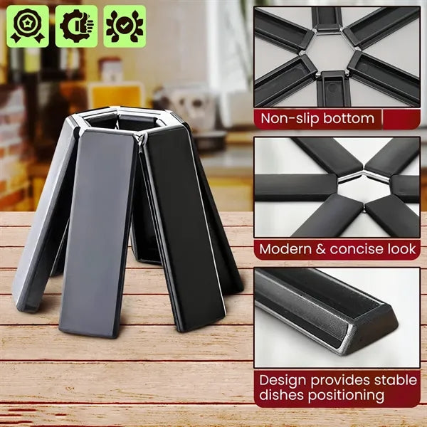 Foldable High Temperature Resistant Table Mat Tripod Set