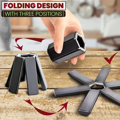 Foldable High Temperature Resistant Table Mat Tripod Set