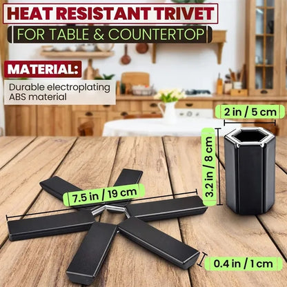 Foldable High Temperature Resistant Table Mat Tripod Set