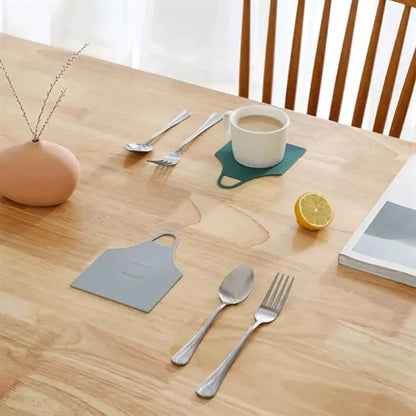 Apron Silicone Waterproof Scalding Insulation Placemat
