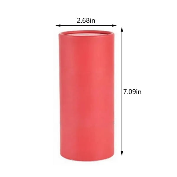 Convenient travel car cylinder holder with facial tissues