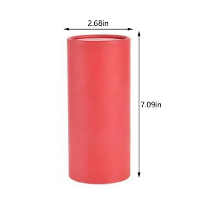 Convenient travel car cylinder holder with facial tissues
