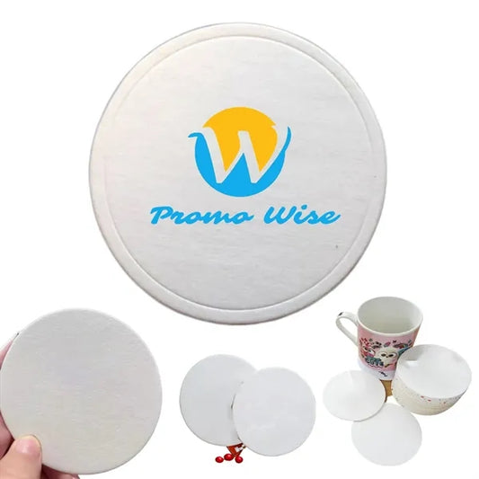 Thickened Absorbent Cotton Paper Heat-Insulating Coaster