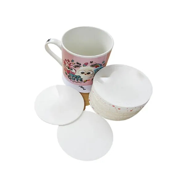 Thickened Absorbent Cotton Paper Heat-Insulating Coaster