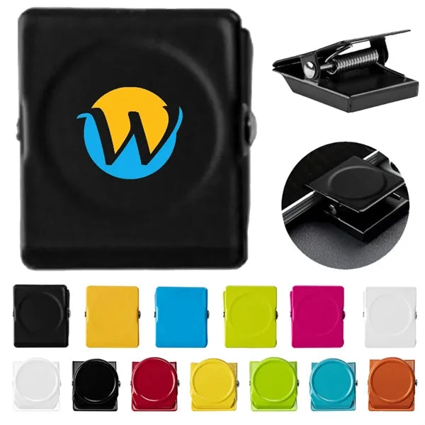 Strong Magnet Metal Square Multi-Color Magnetic Clip