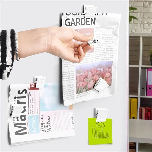 Strong Magnet Metal Square Multi-Color Magnetic Clip