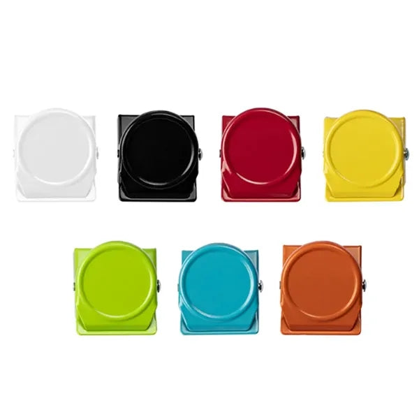 Strong Magnet Metal Square Multi-Color Magnetic Clip