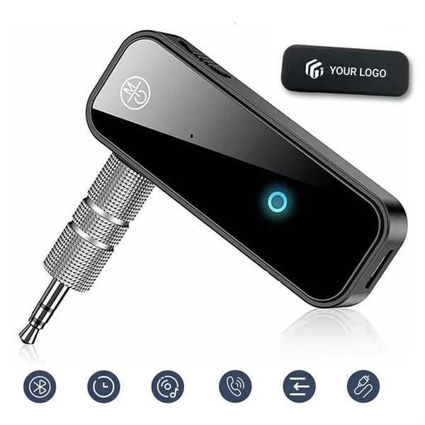 2-in-1 Home Car Audio Receiver Transmitter Bluetooth Adapter