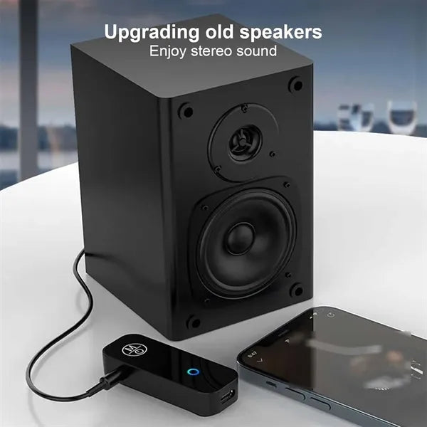 2-in-1 Home Car Audio Receiver Transmitter Bluetooth Adapter