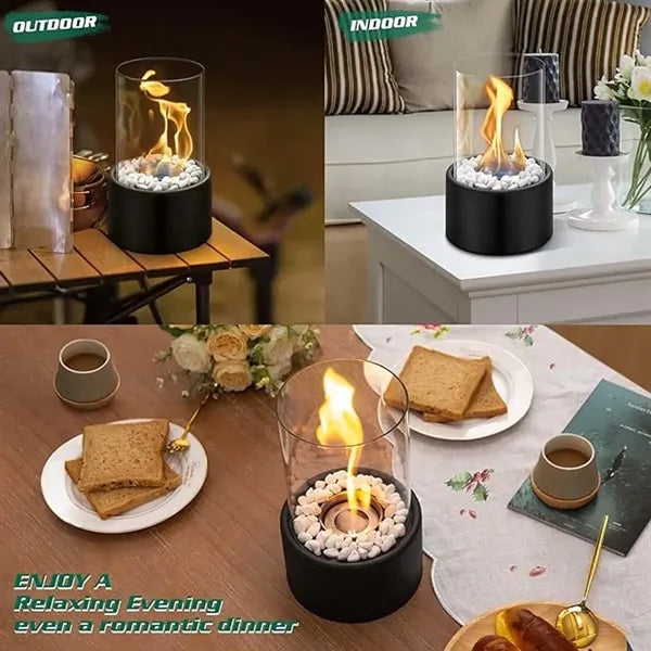 Christmas gifts home decor tabletop fireplace fire pit