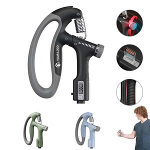 Fitness equipment adjustable counting grip strength trainer