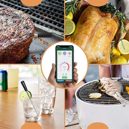 Smart Bluetooth Waterproof Oven Meat Grill Thermometer