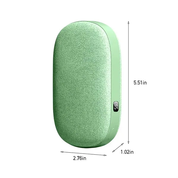 2 in 1 portable winter power bank rechargeable hand warmer