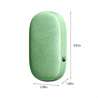 2 in 1 portable winter power bank rechargeable hand warmer