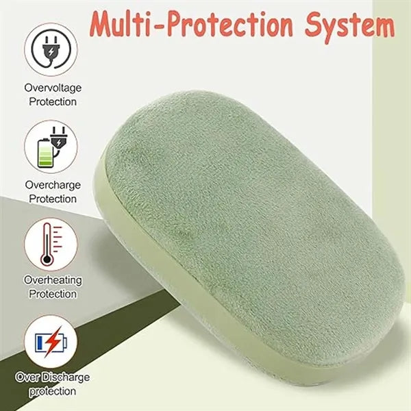 2 in 1 portable winter power bank rechargeable hand warmer
