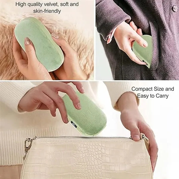 2 in 1 portable winter power bank rechargeable hand warmer