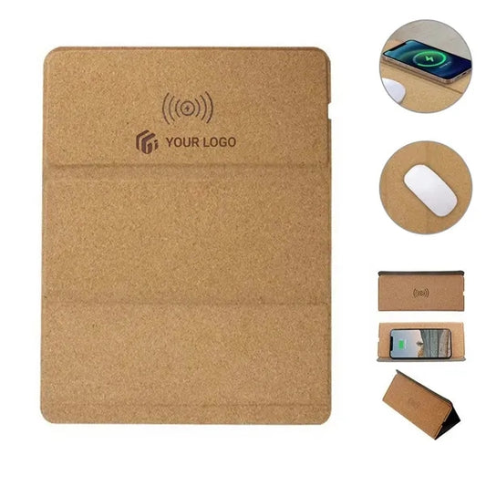 15W eco-friendly foldable wireless charging mouse pad