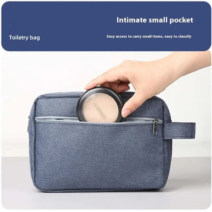 Portable minimalist waterproof travel cosmetic toiletry bag